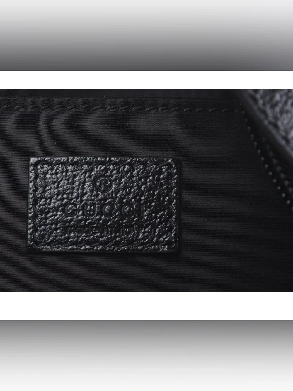 NEW GUCCI BLACK GG CRYSTAL CANVAS LEATHER WEB LOGO TOILETRY CASE HAND BAG UNISEX
